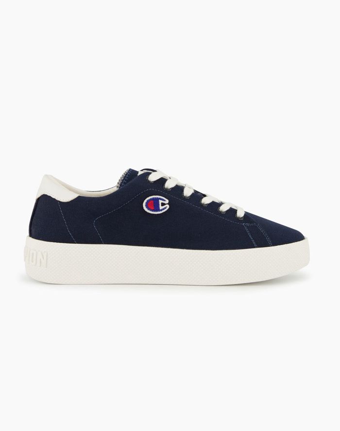 Champion ERA Canvas Sneakers Dames - DonkerBlauw - Belgie 6104SGXJB